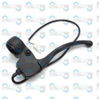 Левая ручка рулевого управ-ия в сборе 2602807 82В снегоуборщика Greenworks R0204416-00