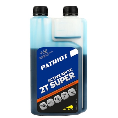 Масло полусинт. PATRIOT SUPER ACTIVE 2T дозаторная 0,946л. 850030569