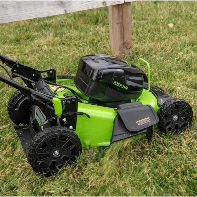 Газонокосилка Greenworks GC82LM51SP2K5 самоходная 51см (Без АКБ и ЗУ) 2515907