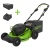 Газонокосилка Greenworks GC82LM51SP2K5 самоходная 51см (в комплекте с АКБ 5 А ч и ЗУ) 2515907UB