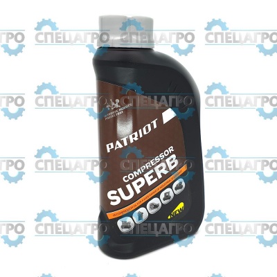 Масло PATRIOT COMPRESSOR OIL GTD 250/VG 100 0,946л. 850030600