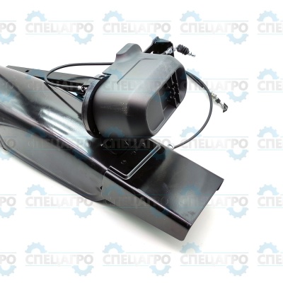 Желоб выброса снега в сборе 2602807 82В снегоуборщика Greenworks R0204448-00