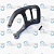 Ручка тормоза GS35 Oleo-Mac 5024-0040R (50240040R)