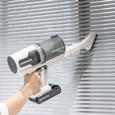 Пылесос вертикальный беспроводной GD24SVK4D White (с АКБ и ЗУ) Geenworks 4701107UB