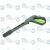 Пистолетная рукоятка для 5100807 G7 Мойка высокого давления, шт Greenworks RA31140363-1