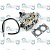 Зам. на 845199 Карбюратор Briggs&Stratton 844714