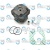 Цилиндр с поршнем 755 MASTER Oleo-Mac 6111-2035D (61112035D) Цилиндр с поршнем 755 MASTER Oleo-Mac 6111-2035D (61112035D)