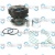 Цилиндр с поршнем 755 MASTER Oleo-Mac 6111-2035D (61112035D) Цилиндр с поршнем 755 MASTER Oleo-Mac 6111-2035D (61112035D)